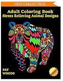 Adult Coloring Book Stress Relieving Animal Designs Stress Relieving Designs Volume 1