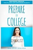 Prepare For College High School Checklist For 9th 10th 11th 12th Grade Students