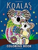Koala Coloring Book Stressrelief Adults Coloring Book For Grownups
