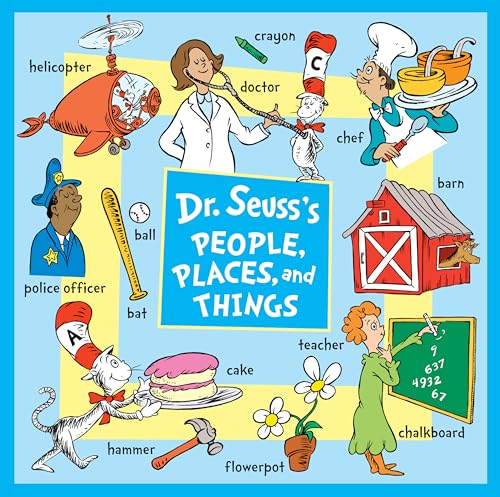 Dr. Seuss's People, Places, and Things book cover