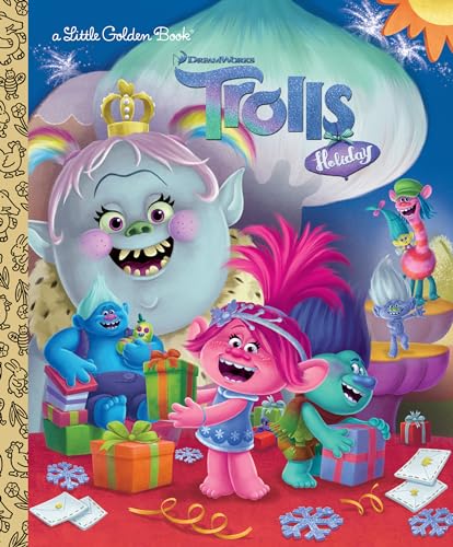 DreamWorks Trolls Holiday LGB book cover