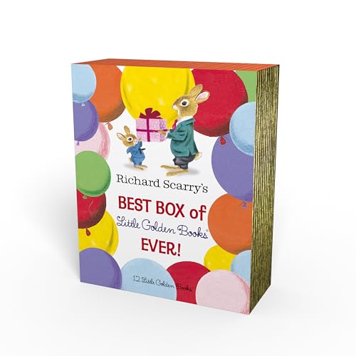 Cover of Richard Scarry's Best Box of Little Golden Books Ever!