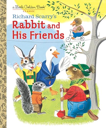 Richard Scarry's Rabbit And His Friends book cover