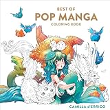 Best of Pop Manga Coloring Book