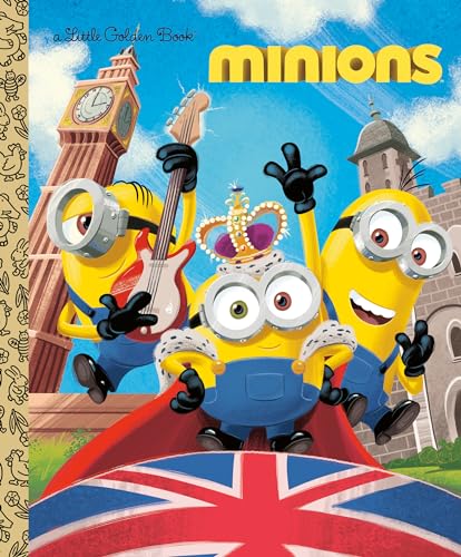 Minions Little Golden Book book cover