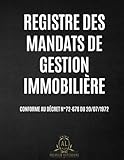 Registre Des Mandats De Gestion Immobilire
