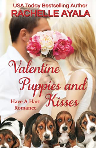 Valentine Puppies and Kisses book cover