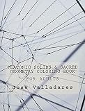 Platonic Solids Sacred Geometry Coloring Book For Adults