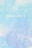 2018 2019 Daily Monthly Weekly Academic Student Planner 20182019 Blue Watercolor August 2018 July 2019 6 X 9 Academic Student Planner Women Teenagers Girls Students Teachers