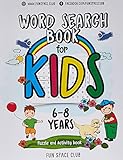 Word Search Books For Kids 68 Word Search Puzzles For Kids Activities Workbooks Age 6 7 8 Year Olds