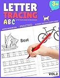 Letter Tracing Book For Preschoolers Letter Tracing Books For Kids Ages 35 Letter Tracing Book Letter Tracing Practice Workbook