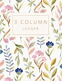 3 Column Ledger Record Book Account Journal Book Accounting Ledger Notebook Business Bookkeeping Home Office School 85x11 Inches 100 Pages Column Ledger Notebook Volume 3