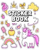 Sticker Book Blank Sticker Book Journal Sticker Album For Kids 8x10