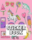 Sticker Book Blank Sticker Book Journal Sticker Album For Kids 8x10