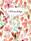 6 Column Ledger Record Book Account Journal Book Accounting Ledger Notebook Business Bookkeeping Home Office School 85x11 Inches 100 Pages Accounting Ledger Paper Notebook