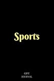 Sports 6 X 9 Inches Lined Composition Journal Gift Journal