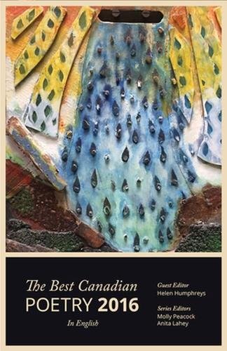 The Best Canadian Poetry in English 2016 book cover