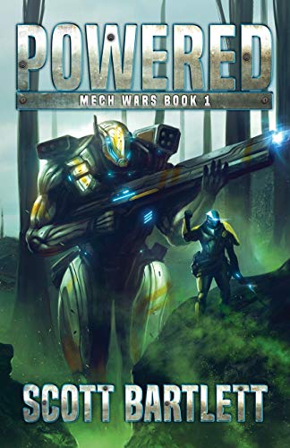 Powered book cover