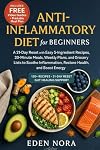 Anti-Inflammatory Diet for Beginners: A 21-Day Reset with Easy 5-Ingredient Recipes, 20-Minute Meals, Weekly Plans, and Grocery Lists to Soothe Inflammation, Restore Health, and Boost Energy