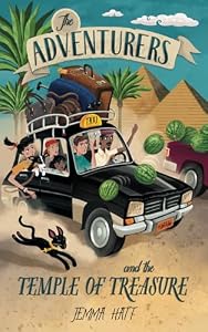 The Adventurers and the Temple of Treasure by Jemma Hatt — book cover