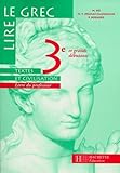 Lire Le Grec 3e Et Grands Dbutants Livre Du Professeur