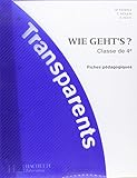 Wie Gehts Allemand 4e Transparents