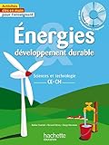 Energie D%C3%A9veloppement Durable : Sciences Et Technologie, Ce Cm (1cd Audio)