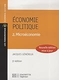 Economie Politique Tome 2 Microconomie