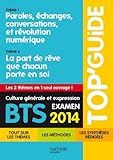Top'guide   Culture G%C3%A9n%C3%A9rale Et Expression Bts   Programme 2014