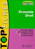 Economie Droit Bac Pro