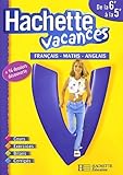 Hachette Vacances Franais Mathmatiques Anglais De La 6e La 5e 1112 Ans Corrig