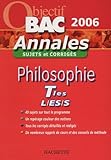 Philosophie Tles Less Sujets Et Corrigs
