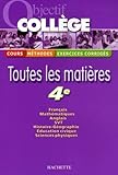 Toutes Les Matires 4e