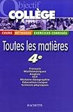 Toutes Les Matires 4e