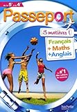 Passeport 3 Matires De La 5e La 4e Franais Maths Anglais