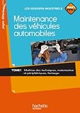 Maintenance Des Vhicules Automobiles Tome 1 Bac Pro Livre Lve Ed2010