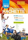 Dictionnaire Hachette 2014 France