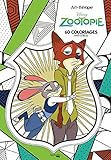 Art Th%C3%A9rapie Zootopie: 60 Coloriages Anti Stress