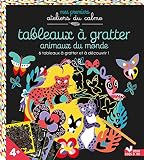 Tableaux %C3%A0 Gratter   Animaux Du Monde