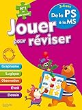 Jouer Pour R%C3%A9viser   De La Petite A La Moyenne Section 3 4 Ans   Cahier De Vacances