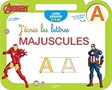 Ardoise Avengers J'%C3%A9cris Les Lettres Majuscules
