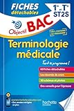 Objectif Bac Fiches D%C3%A9tachables Terminologie M%C3%A9dicale 1%C3%A8re Et Term St2s