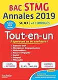 Annales Bac 2019 Tout En Un Tle Stmg