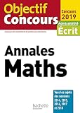 Objectif Crpe Annales Maths 2019