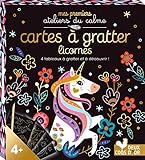 Cartes Gratter Licornes Minibote Avec Acccessoires