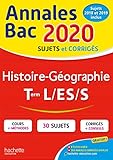 Annales Bac 2020 Histoire G%C3%A9o Term L