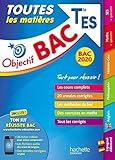 Objectif Bac 2020 Toutes Les Matieres Term Es