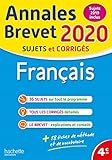 Annales Brevet 2020 Franais