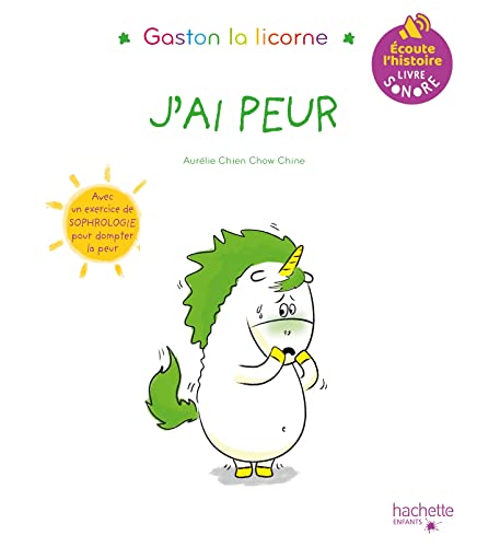 Couverture de Livre son — Les émotions de Gaston — J'ai peur