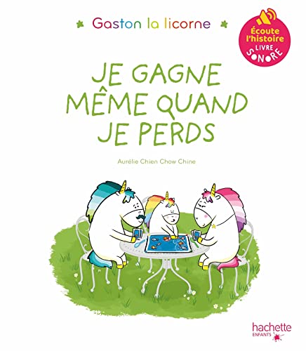 Couverture de Livre son — Les émotions de Gaston — Je gagne même quand je perds